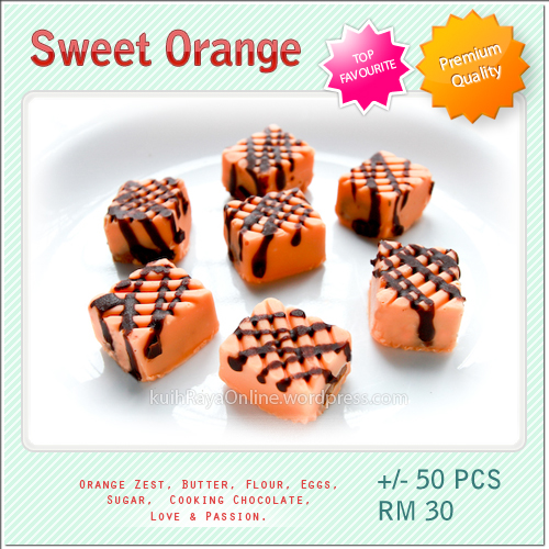 Kuih Raya - Sweet Orange 